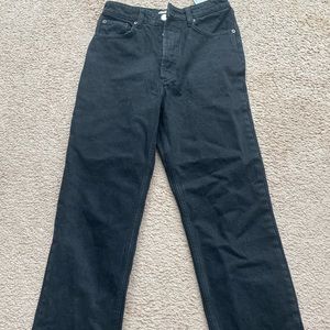 Zara Women’s Dark Denim Pants Size 36 (US Size 4)